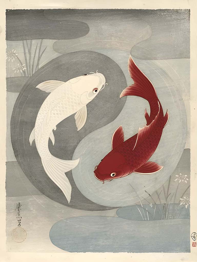 yin yang fish